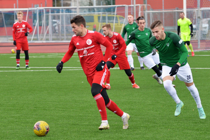 Hlučínští fotbalisté podlehli Třinci i podruhé