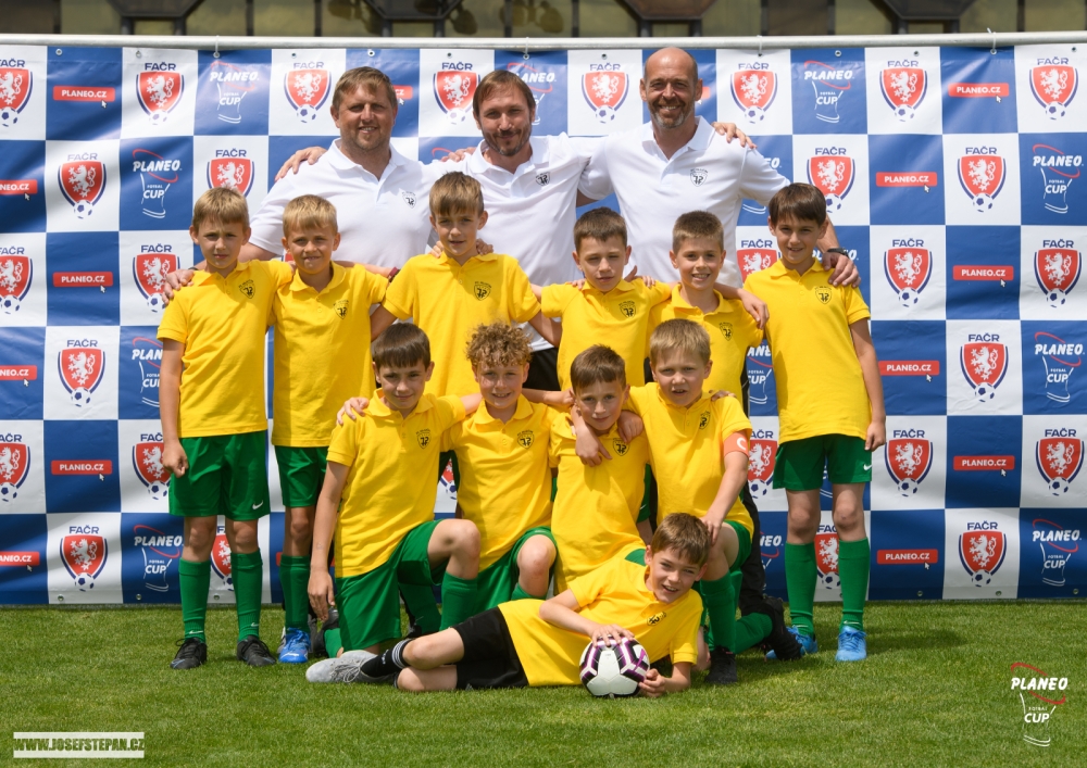 Skvělý úspěch U9! Čtrnácté místo na mistrovství ČR Planeo Cup