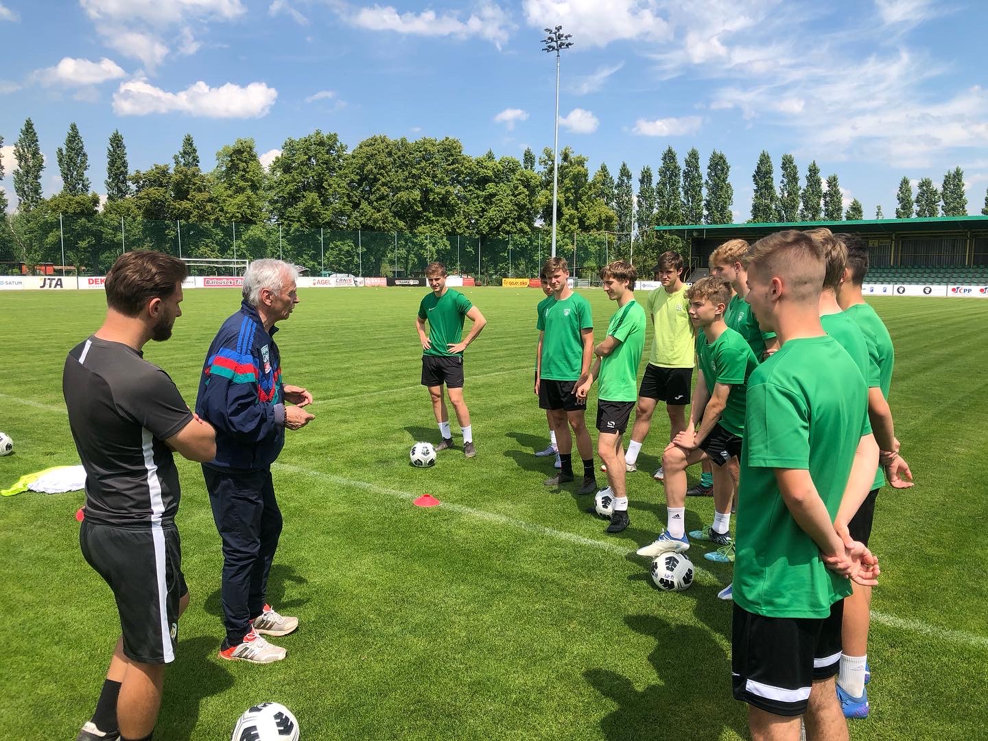 Zdeněk Sivek pořádal workshop pro trenéry mládeže