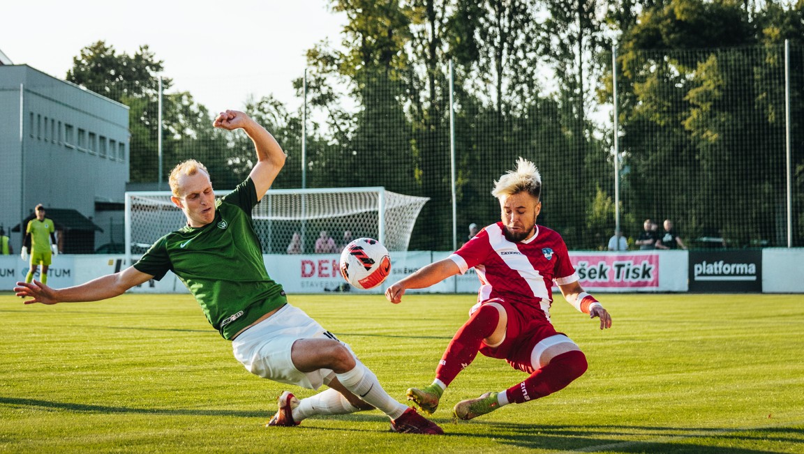 Utkání Hlučín - Frýdek-Místek pohledem objektivu Dana Balouška