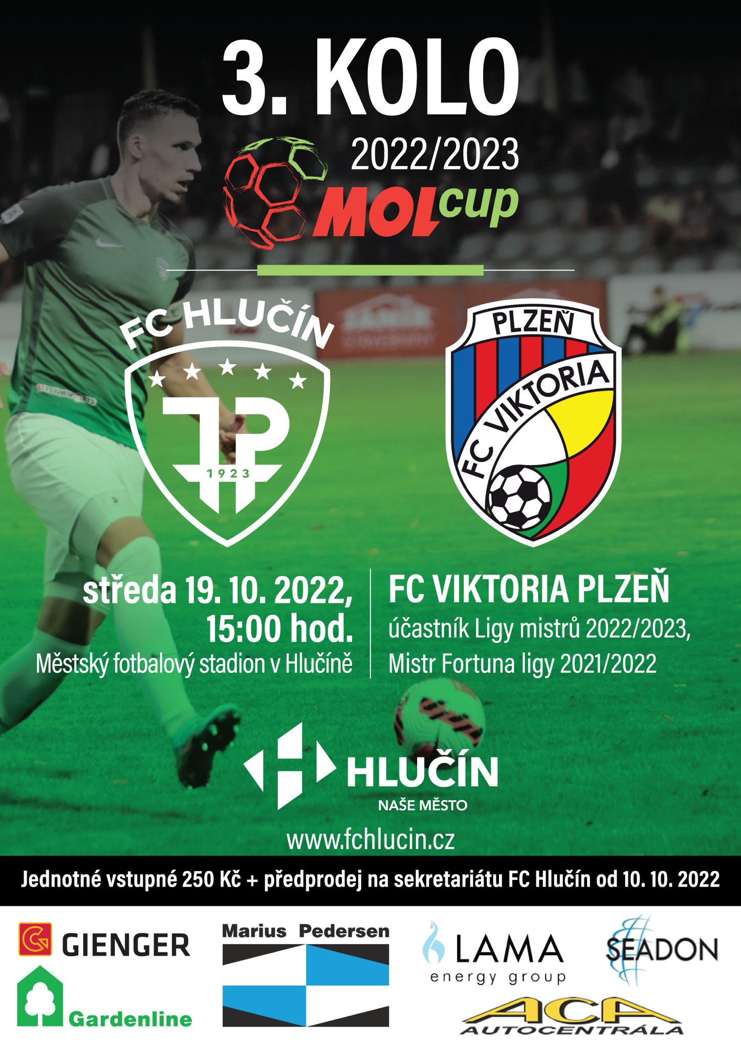 Pozvánka na MOL Cup
