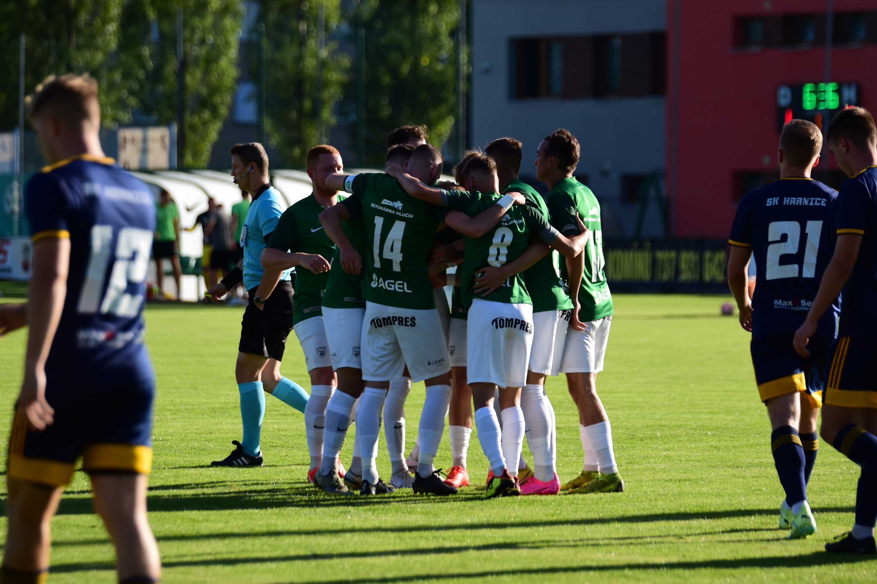 FC Hlučín - SK Hranice pohledem objektivu Štěpánky Czyžové