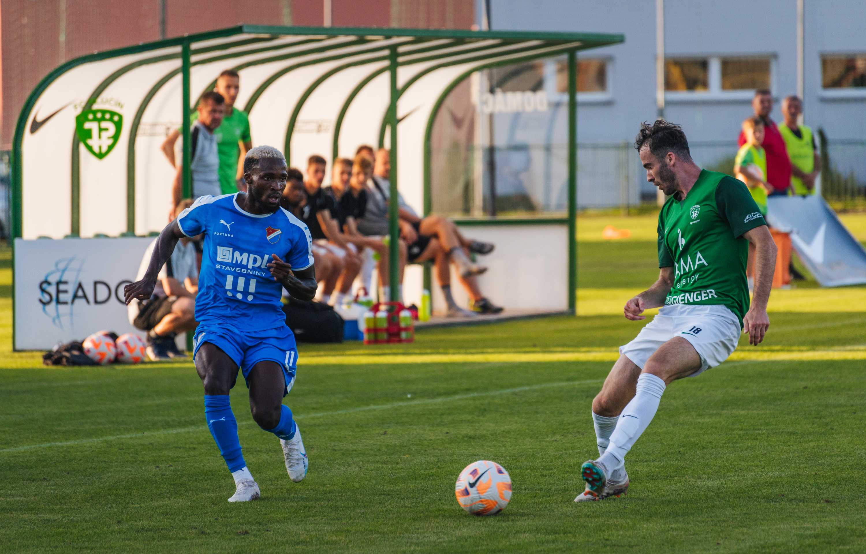 FC Hlučín - FC Baník Ostrava B pohledem objektivu Dana Balouška