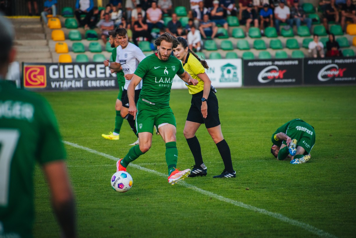 FC Hlučín - FC Zlín B pohledem objektivu Dana Balouška