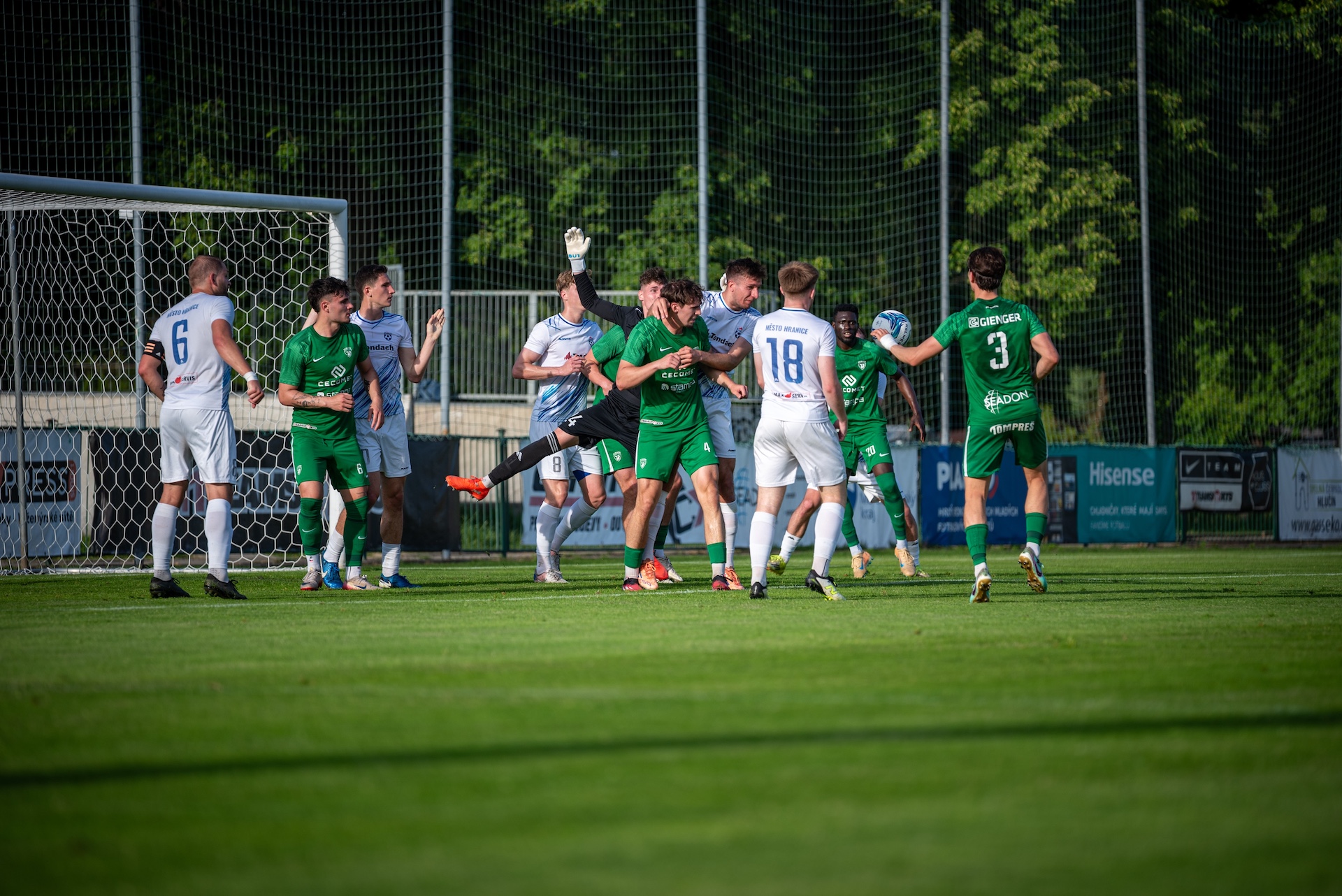 Záchranářský souboj s Hranicemi body nepřinesl, hosté trestali naše chyby